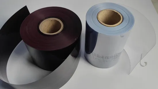 Materiale plastico per imballaggio farmaceutico in PVC